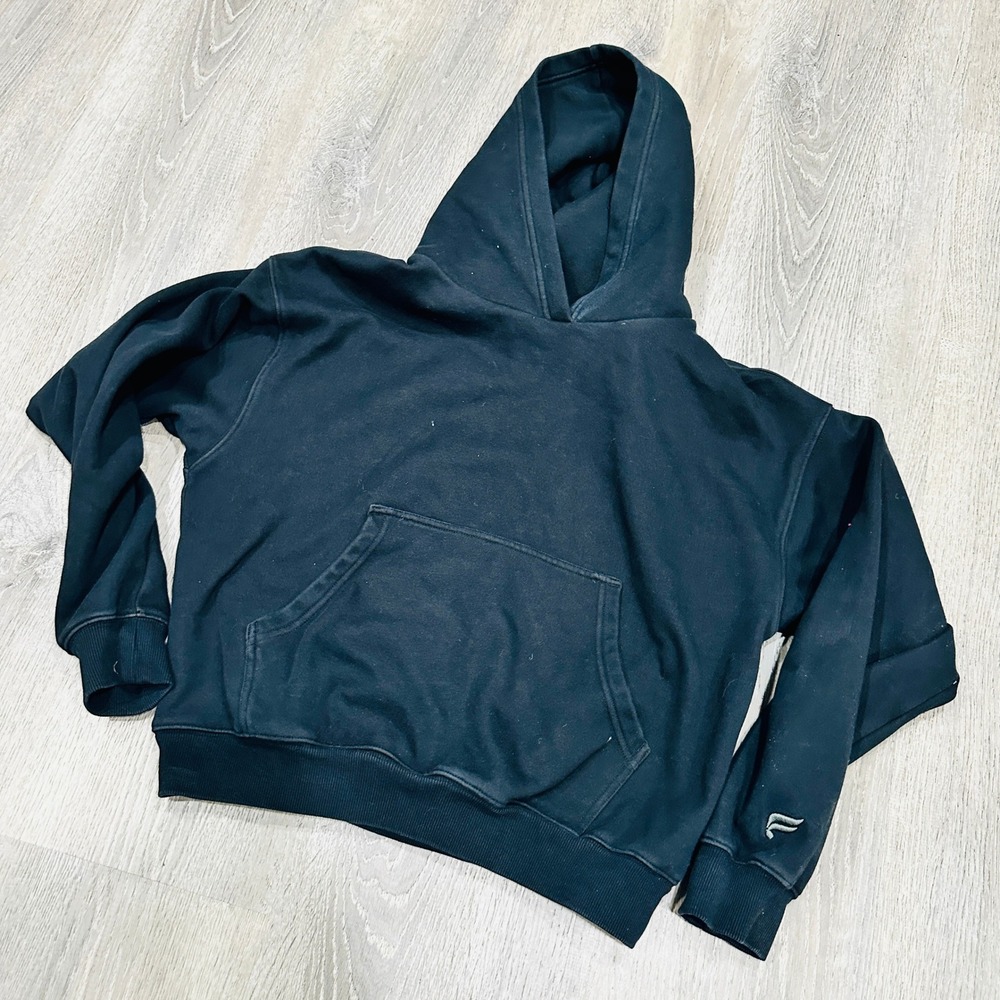 Fabletics Hoodie Womens SmallBlack Fleece FT5712-R Lined Pullover Hoodie